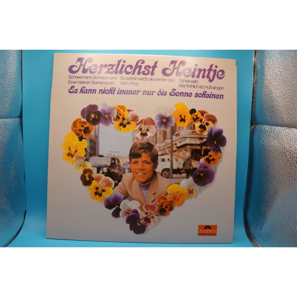 Heintje Herzlichst Heintje Vinyl LP Polydor 2310 075 German Schlager Pop Record